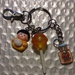 Cute, Keychain With Miniatures